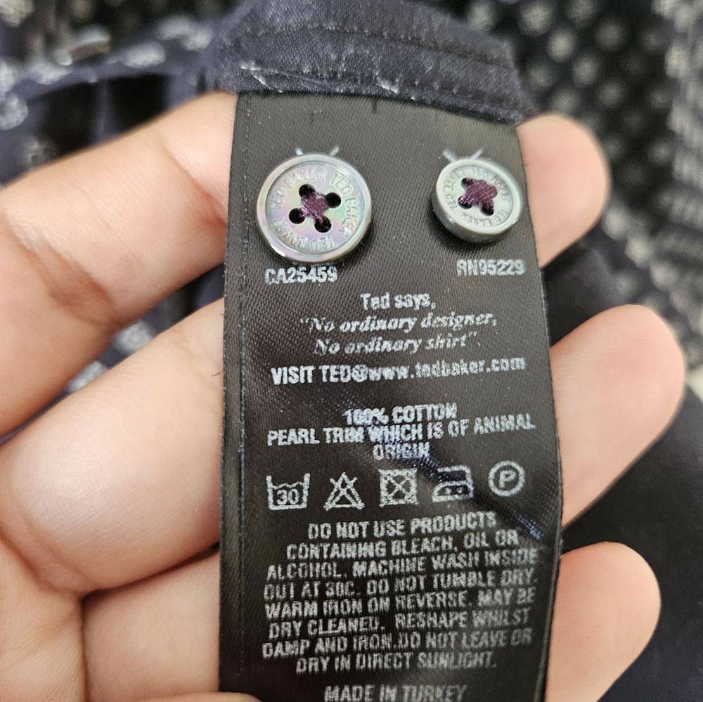 Ted Baker Men's Patterned Button Down - image 4